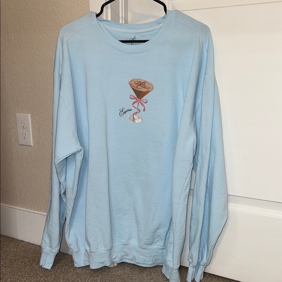 Sabrina Carpenter Tops - Sabrina Carpenter Espresso Crewneck